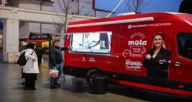 İstanbul Bakırköy’de sıcak mola!