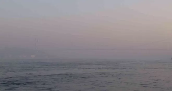 İstanbul Boğazı’nda sis
