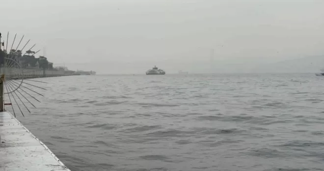 İstanbul Boğazı’nda sis
