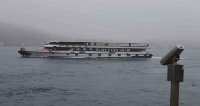 İstanbul Boğazı’nda yoğun sis
