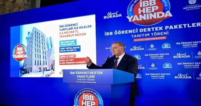 İstanbul Büyükşehir’den öğrencilere 8,7 milyar liralık destek paketi