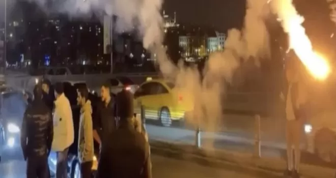 İstanbul’da asker uğurlayan magandalar yakalandı
