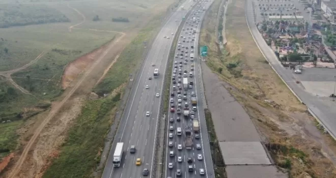 İstanbul’da bayram trafiği erken başladı
