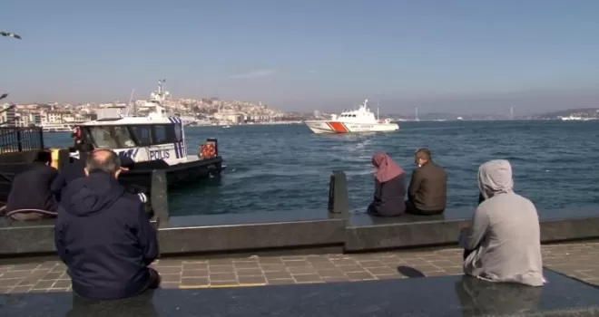 İstanbul’da denizde Covid-19 denetimi
