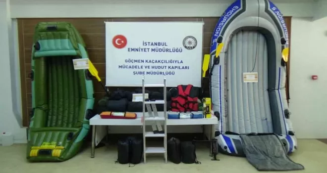 İstanbul’da göçmen kaçakçılarına operasyon
