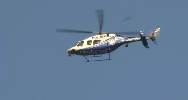 İstanbul’da helikopter destekli ’Yeditepe Huzur’ uygulaması
