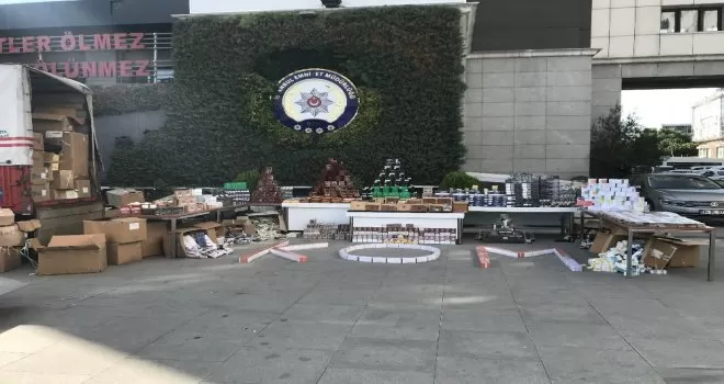 İstanbul’da kaçak tütün operasyonu
