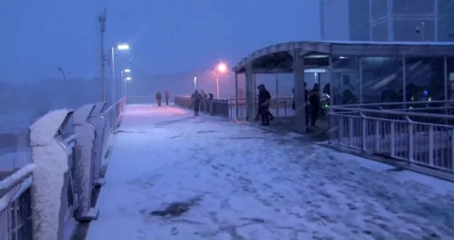 İstanbul’da kar yağışı etkili oluyor
