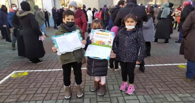 İstanbul’da karne heyecanı
