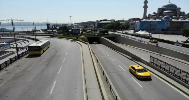 İstanbul’da kısıtlamalı son pazar
