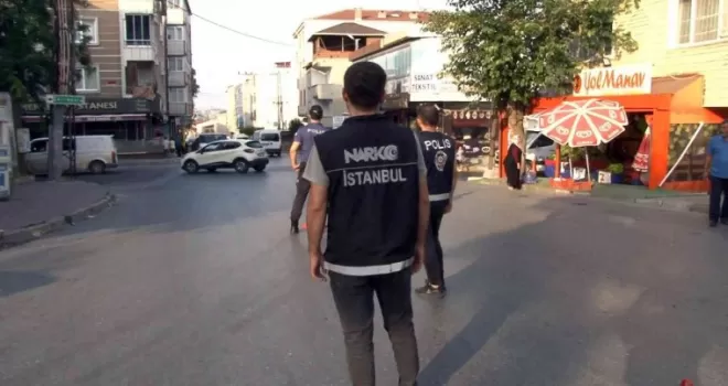 İstanbul’da ’Narkotik Dar Alan Uygulaması’
