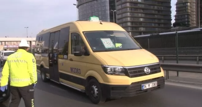 İstanbul’da otobüs ve minibüslere korona virüs denetimi
