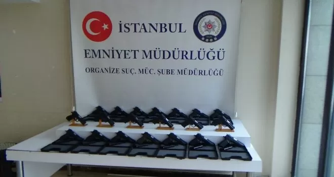 İstanbul’da silah kaçakçılığı operasyonu
