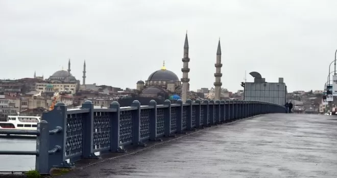 İstanbul’da sokaklar boş kaldı
