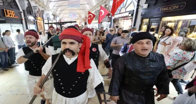 İstanbul’da tulumbacılar seremonisine büyük ilgi