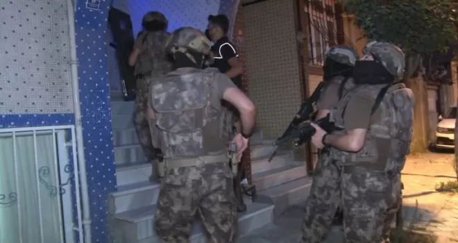 İstanbul’da uyuşturucu tacirlerine yönelik eş zamanlı operasyon
