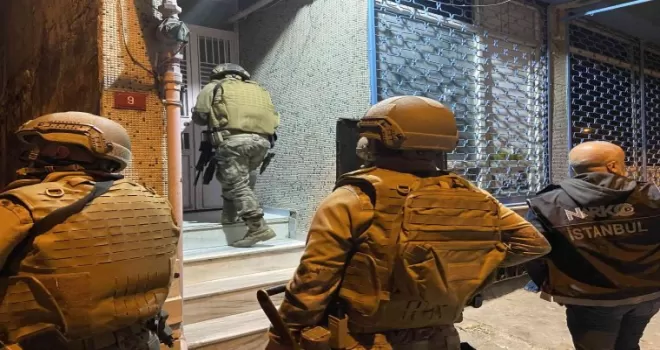 İstanbul’da uyuşturucu tacirlerine yönelik eş zamanlı operasyon
