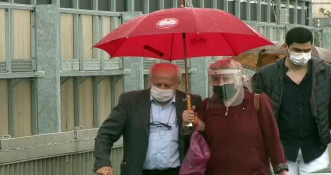 İstanbul’da yağmur etkili oldu
