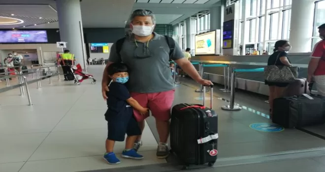 İstanbul Havalimanı’nda bayram dönüşü hareketliliği
