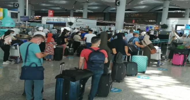 İstanbul Havalimanı’nda pandemi döneminin yeni rekoru bekleniyor
