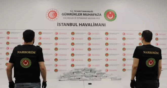 İstanbul Havalimanı’nda uyuşturucu operasyonu
