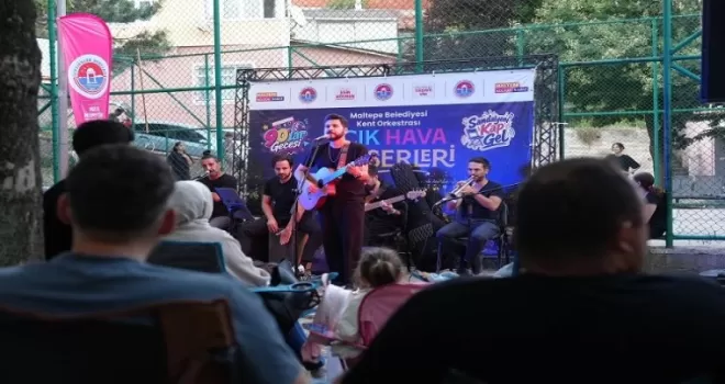 İstanbul Maltepe’de parklarda konser coşkusu devam ediyor