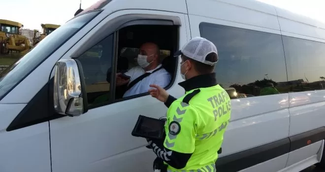 İstanbul Maltepe’de servis araçları denetlendi

