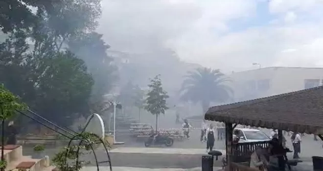 İstanbul Tıp Fakültesi’nde yangın paniği
