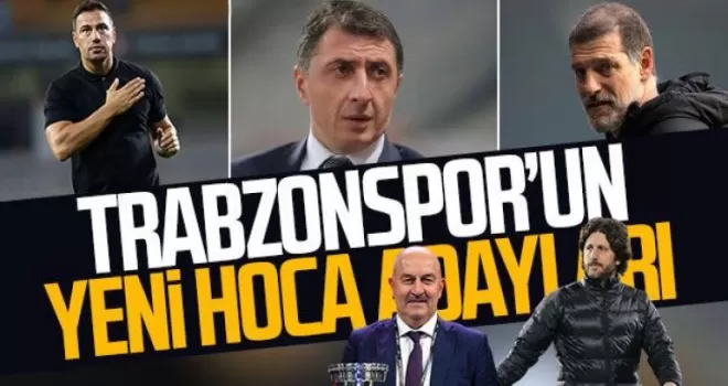 İşte Trabzonspor’da teknik direktör adayları!
