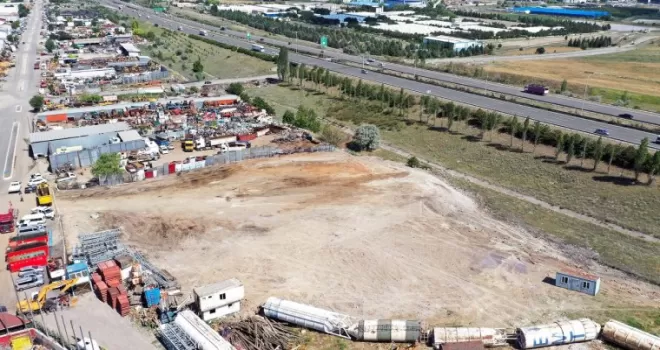 İvedik Hurdacılar Sanayi Sitesinde çevre temizliği tamamlandı
