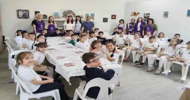 İZGİM’de minik öğrenciler öğrenerek, eğlendi