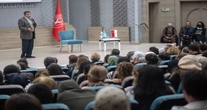 İzmir Bornova’da Prof. Dr. Üstün Dökmen ile ilham veren buluşma