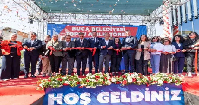 İzmir Buca’da 16 proje CHP lideri Özel’in katılımıyla açıldı