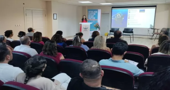 İzmir Çiğli’de atıklardan yapay resif