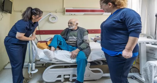 İzmir’de 83 yaşında mucizevi iyileşme