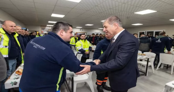 İzmir’de Başkan Tugay, mesaiye Park ve Bahçeler Dairesi’nde başladı