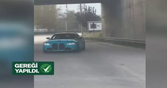 İzmir’de drift ve makas atan sürücüler yakalandı!