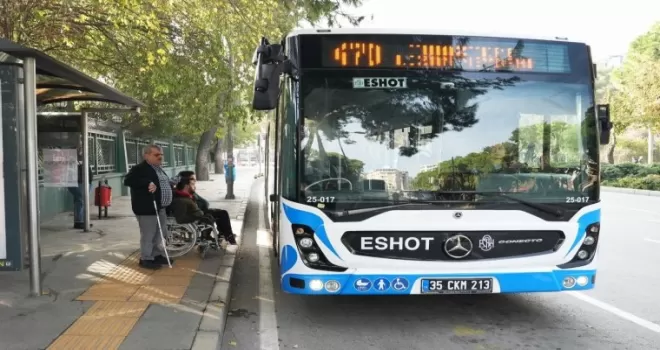 İzmir’de “Duraktayım” uygulaması ile engeller kalkıyor