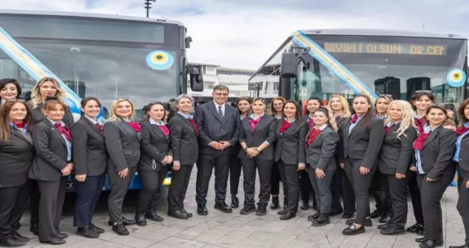 İzmir’de kadın dostu ulaşım modeli dünya standartlarını aştı