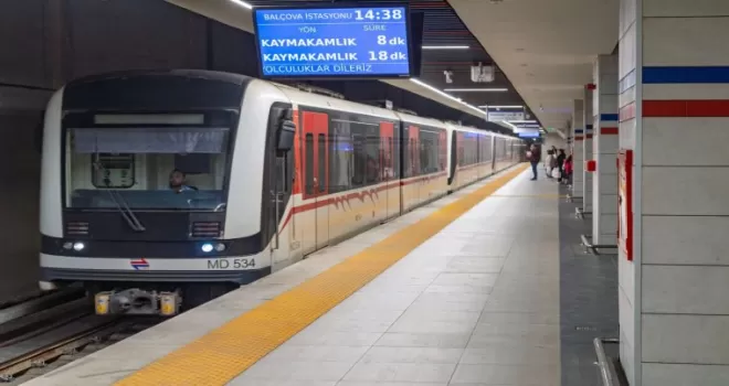 İzmir’de o hatta metro seferleri normale döndü