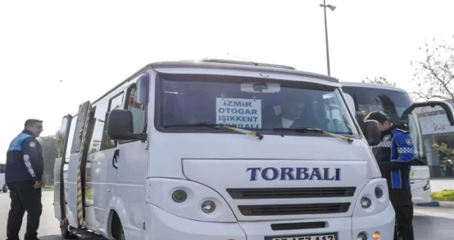 İzmir’de toplu taşımaya sıkı denetim