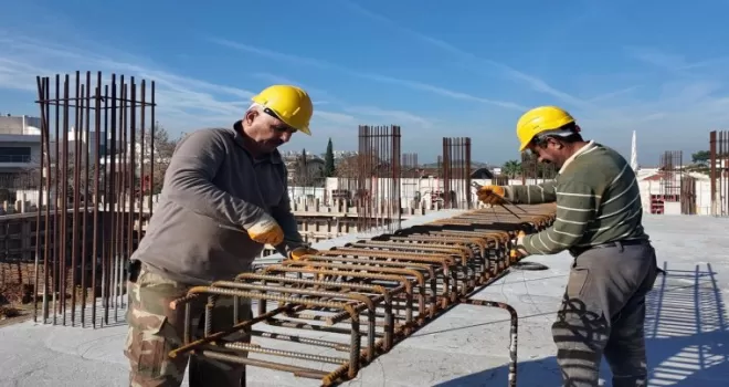 İzmir Güzelbahçe’de kız öğrenci yurdu projesi hızla yükseliyor
