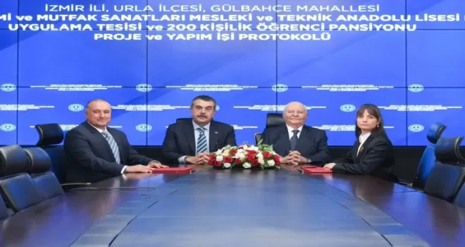 İzmir Urla’ya Gastronomi Lisesi geliyor
