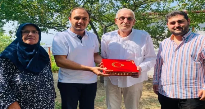 İzmit Belediyesi gazilerimize vefa ziyaretlerine devam ediyor 