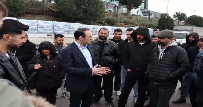 İzmit Belediyesi’nden Migros depo işçilerinin direnişine destek