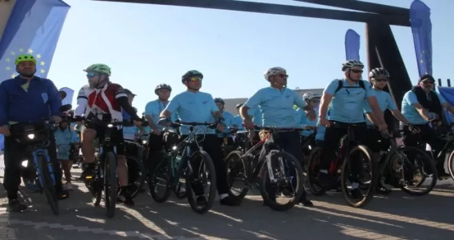 İzmit’te pedallar Hasan Sert için çevrildi