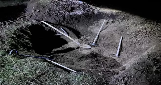 Jandarma’dan define avcılarına suçüstü