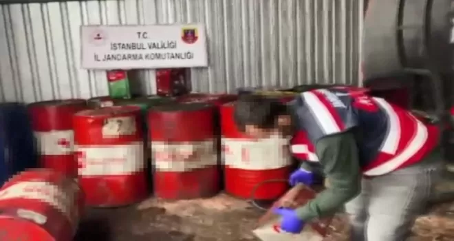 Jandarma’dan kaçak akaryakıt operasyonu