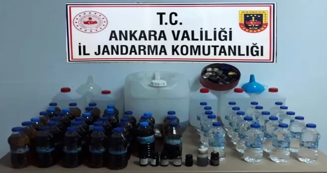 Jandarma sahte içki satıcılarına göz açtırmıyor
