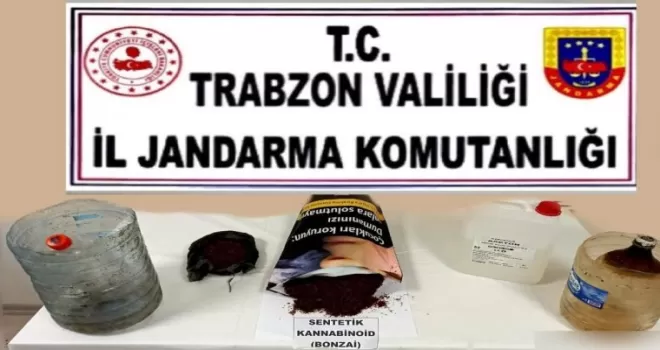 Trabzon Jandarmadan Bonzai Operasyonu